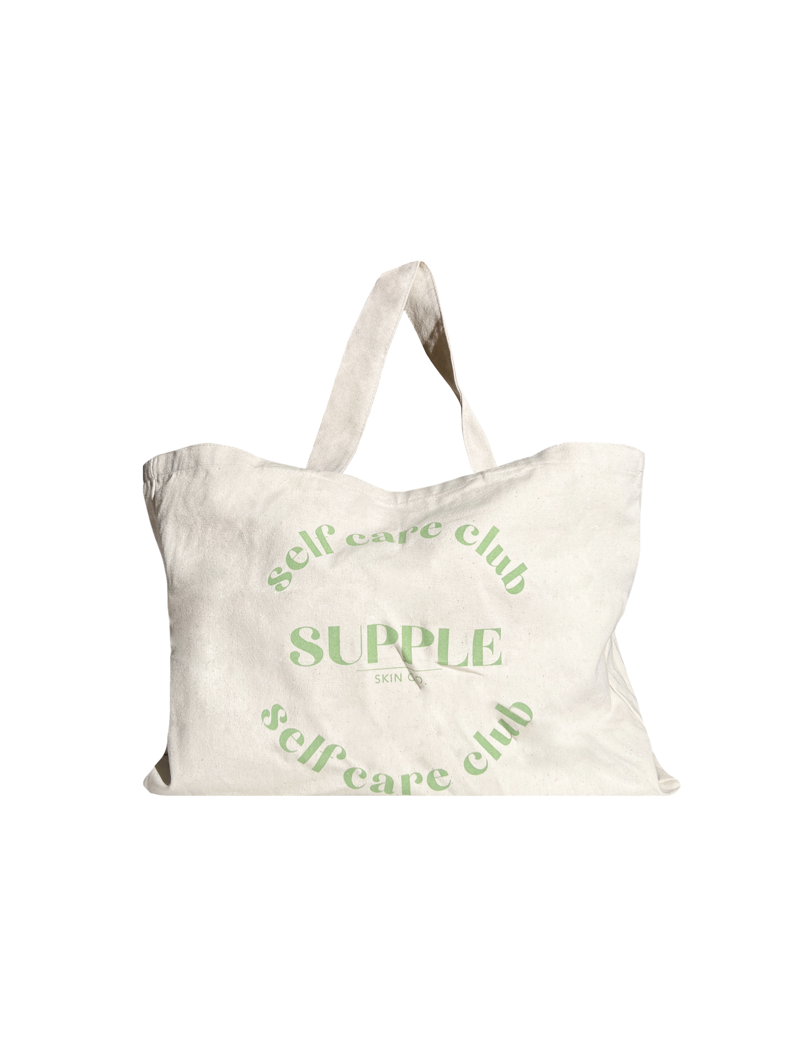 Self Care Club Canvas Tote