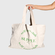 Self Care Club Canvas Tote